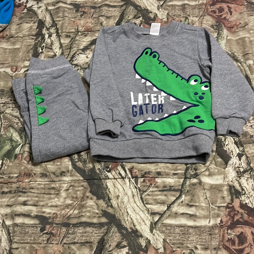Alligator sweat suit